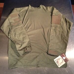 Rothco Men's XL Olive Drab Army Combat Shirt Long Sleeve Tactical 90015 NWT